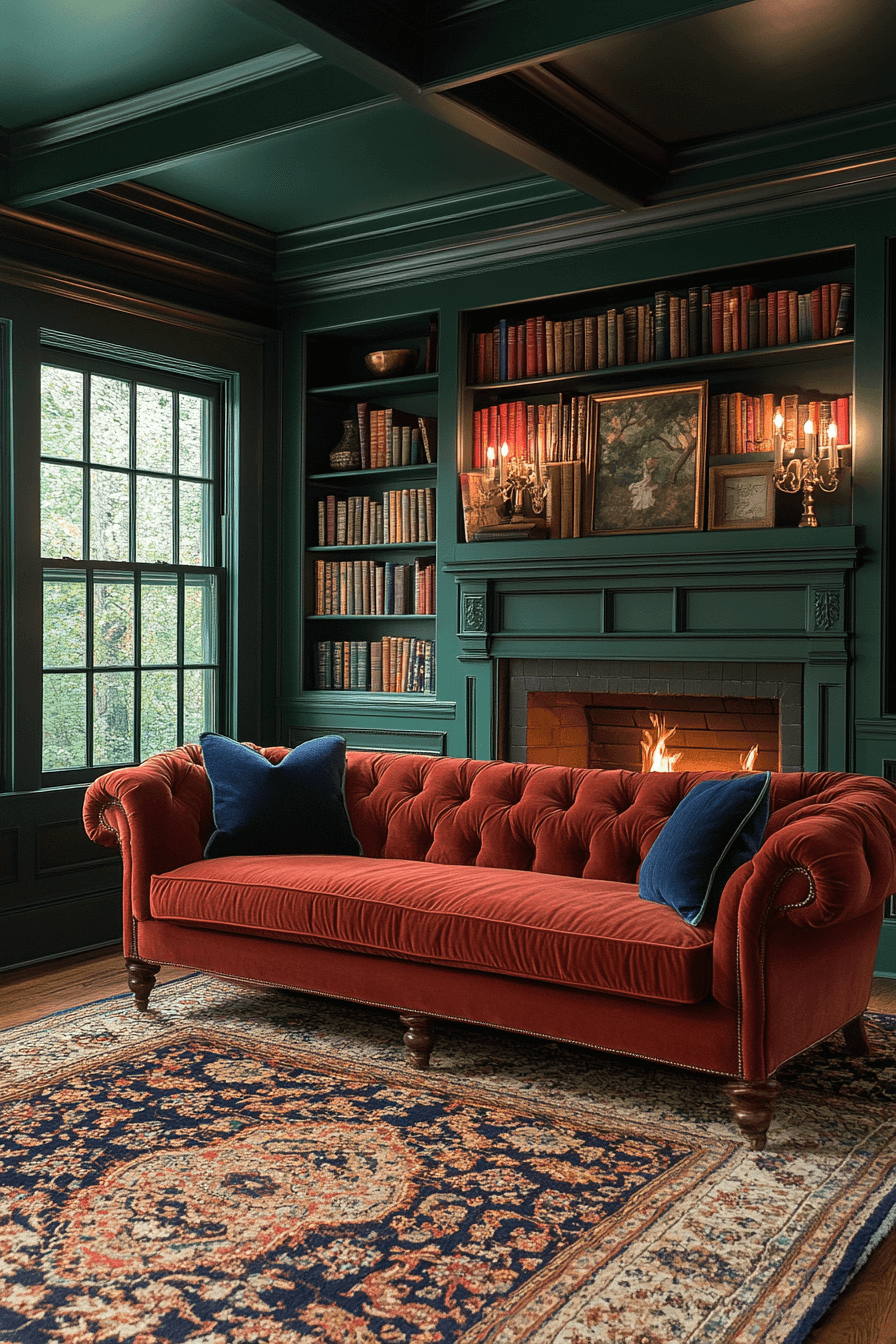 29 Red Couch Living Rooms That Bring Bold Style and Cozy Warmth 15 red couch living room