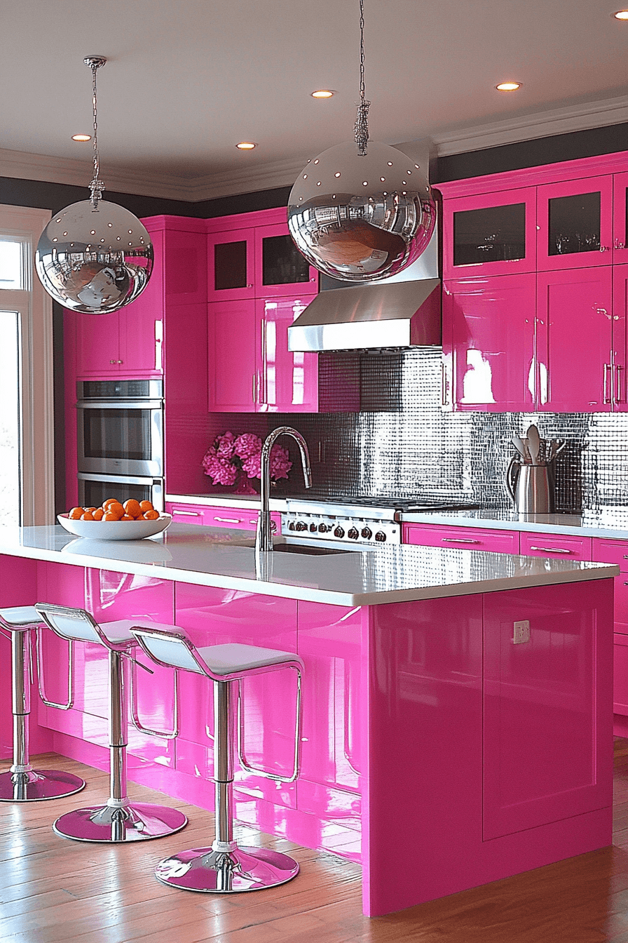 29 High Gloss Kitchen Cabinets That Shine with Style and Sophistication 15 high gloss kitchen cabinets