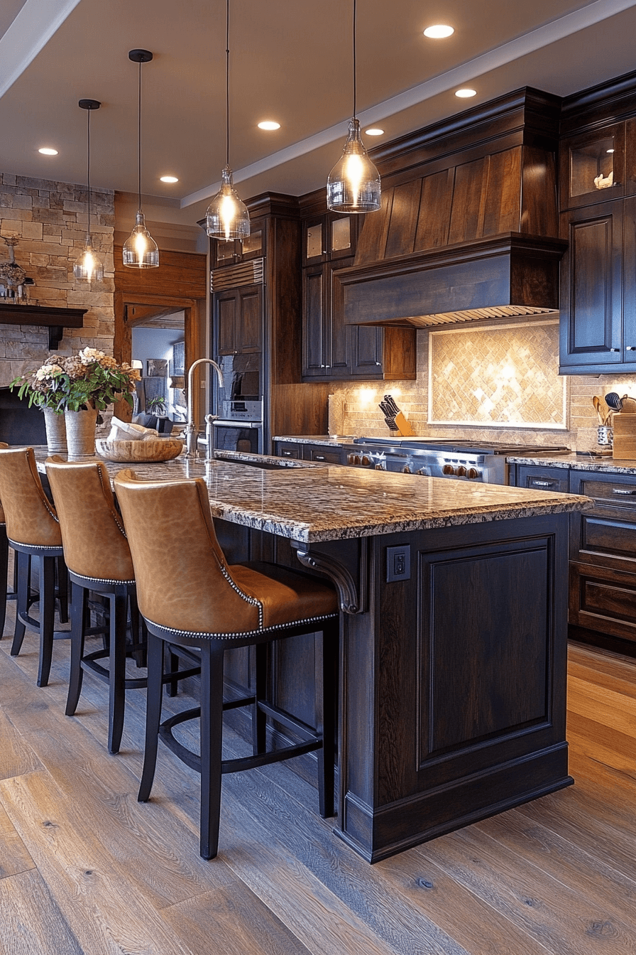 29 Dark Oak Kitchen Cabinets That Add Warmth and Lasting Elegance 15 dark oak kitchen cabinets