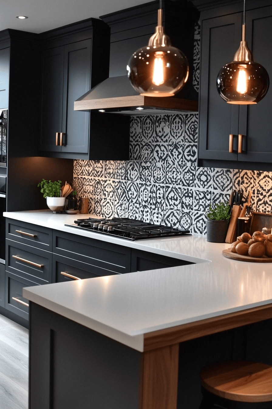 29 Charcoal Kitchen Cabinets That Bring Modern Charm and Timeless Style 15 charcoal kitchen cabinets