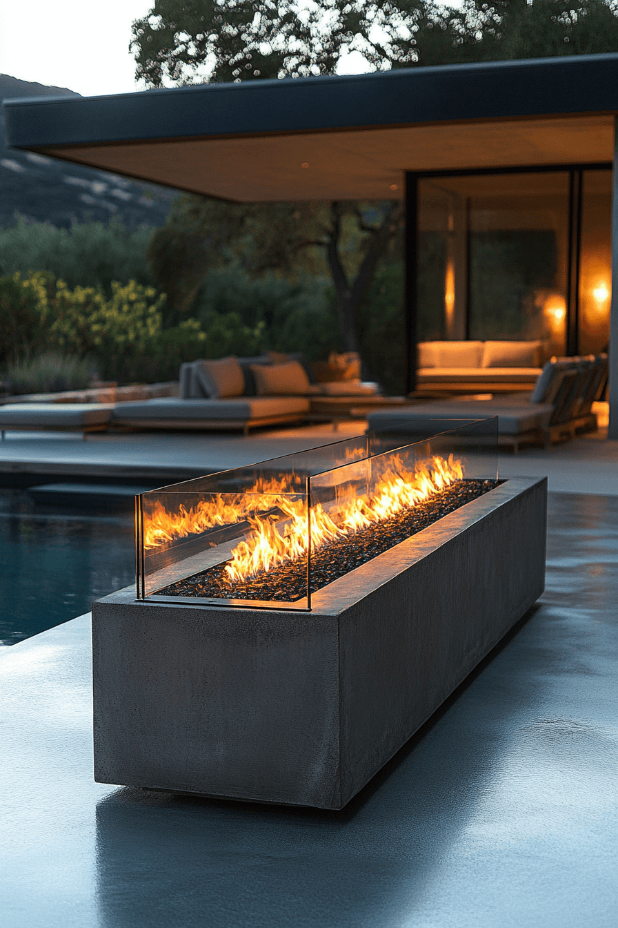 outside firepit ideas