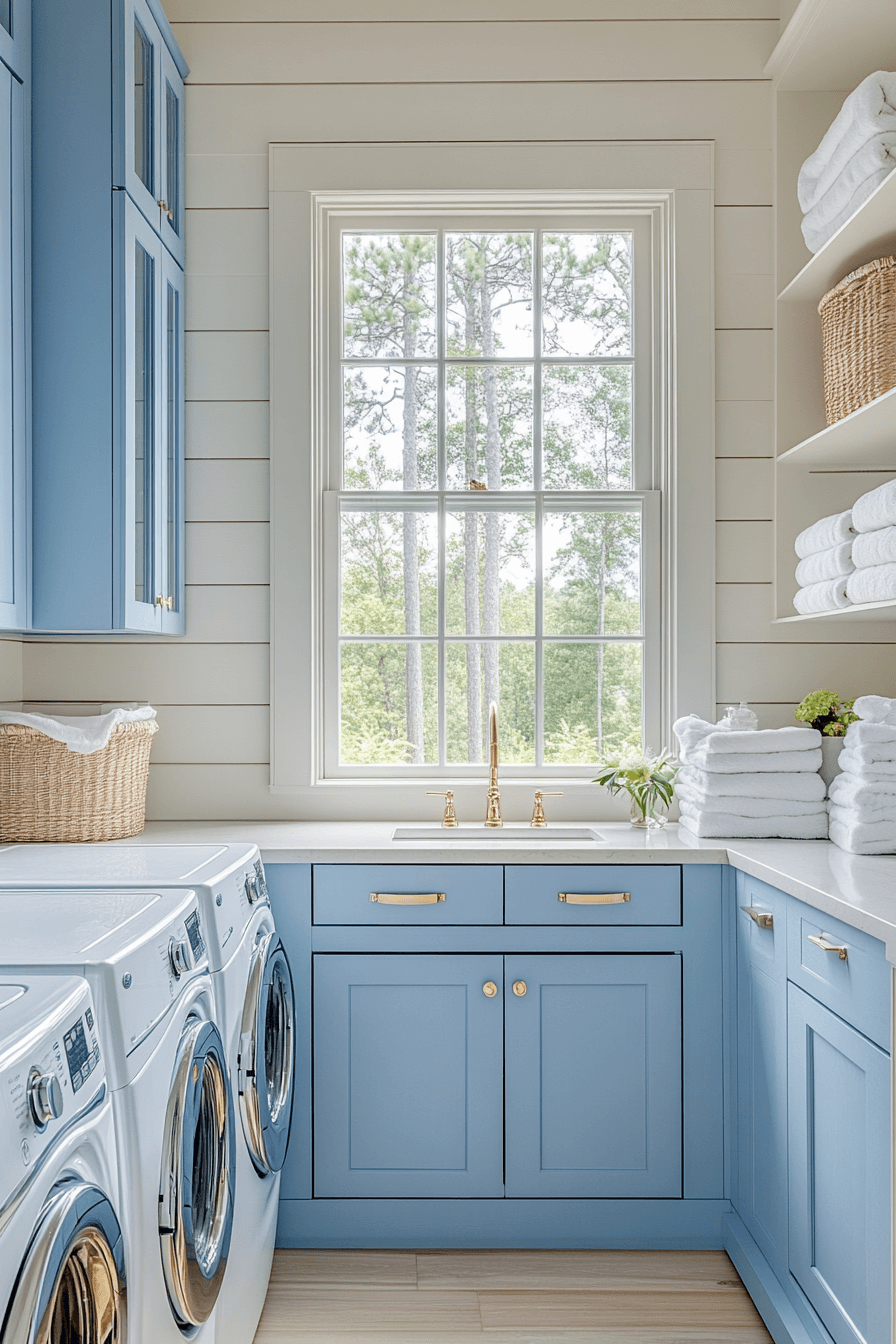 View of 29 Cottage Laundry Room Looks That Blend Rustic Beauty With Happiness ...