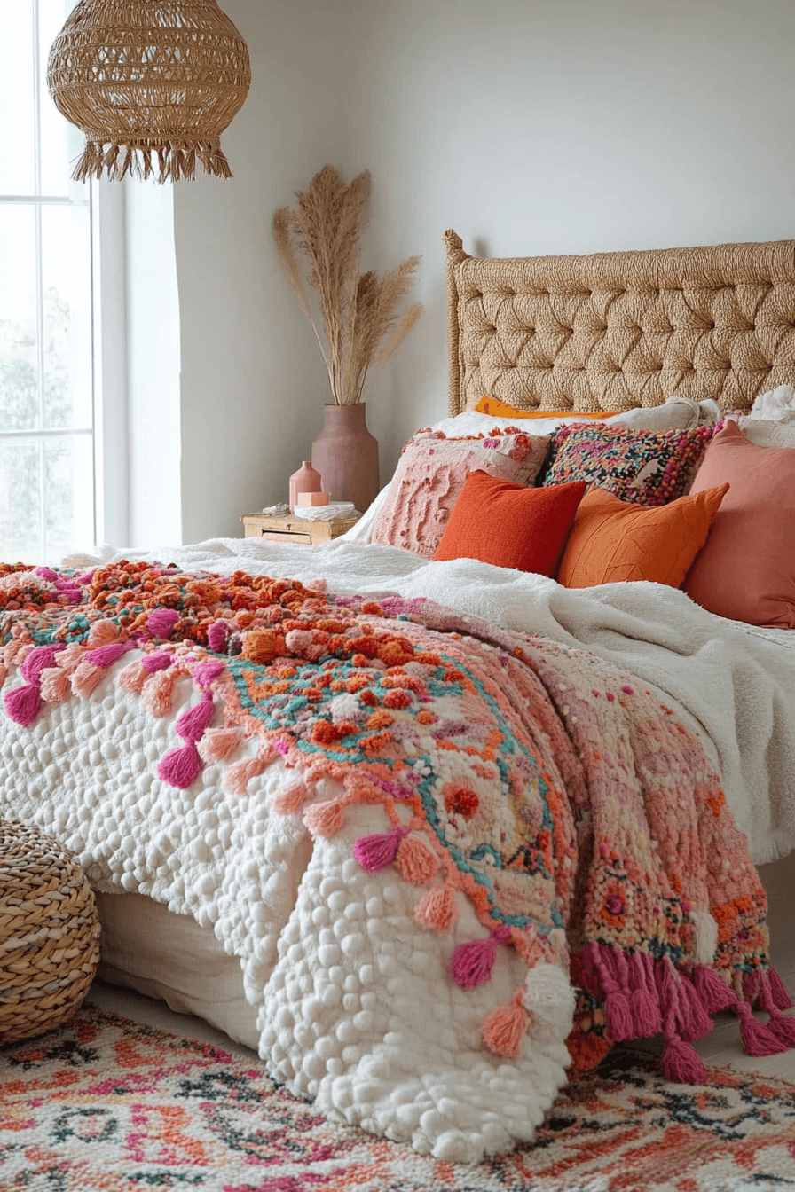 cozy boho bedroom