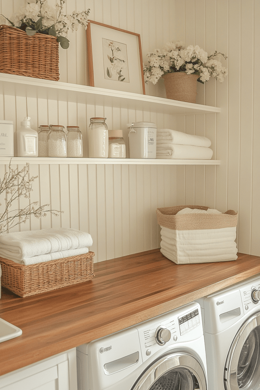 farmhouse laundry room