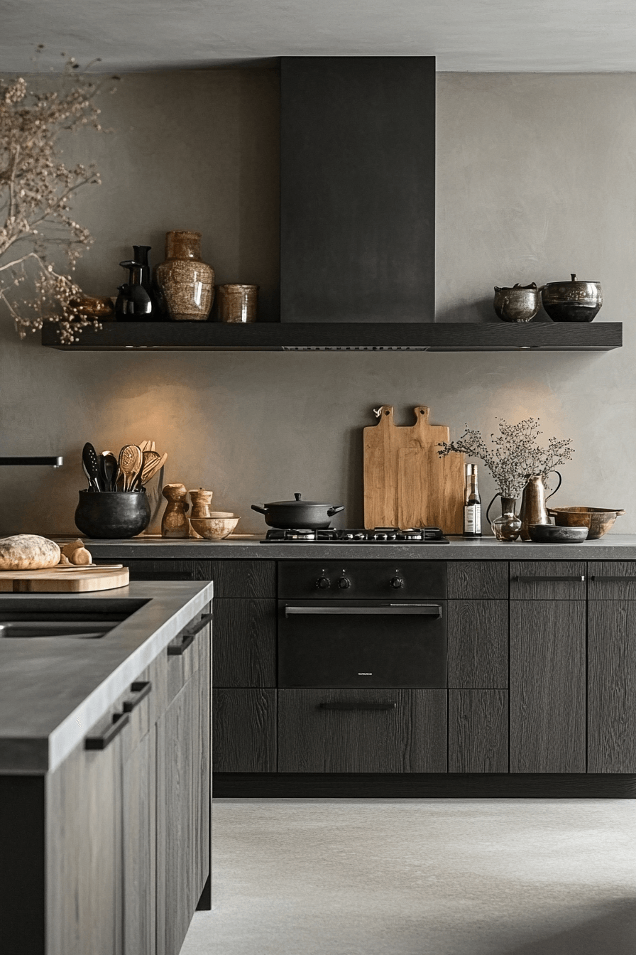 29 Dark Stained Kitchen Cabinets That Add Depth, Beauty, and Timeless Charm 16 dark stained kitchen cabinets