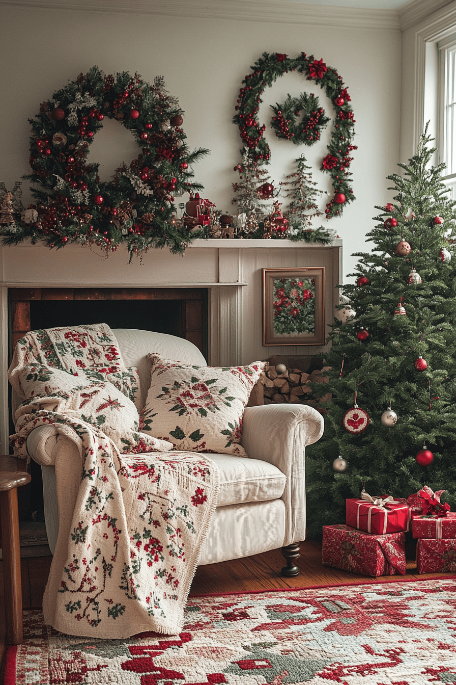 vintage christmas decor ideas