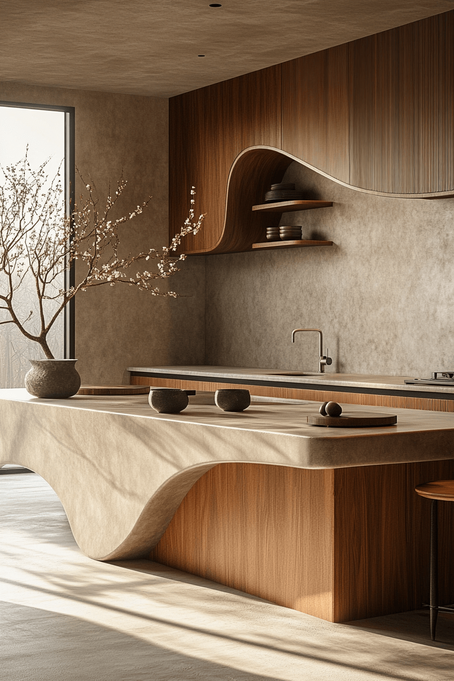 29 Japandi Style Kitchen Ideas That Bring Calm, Joy, and Everyday Beauty 16 japandi style kitchen