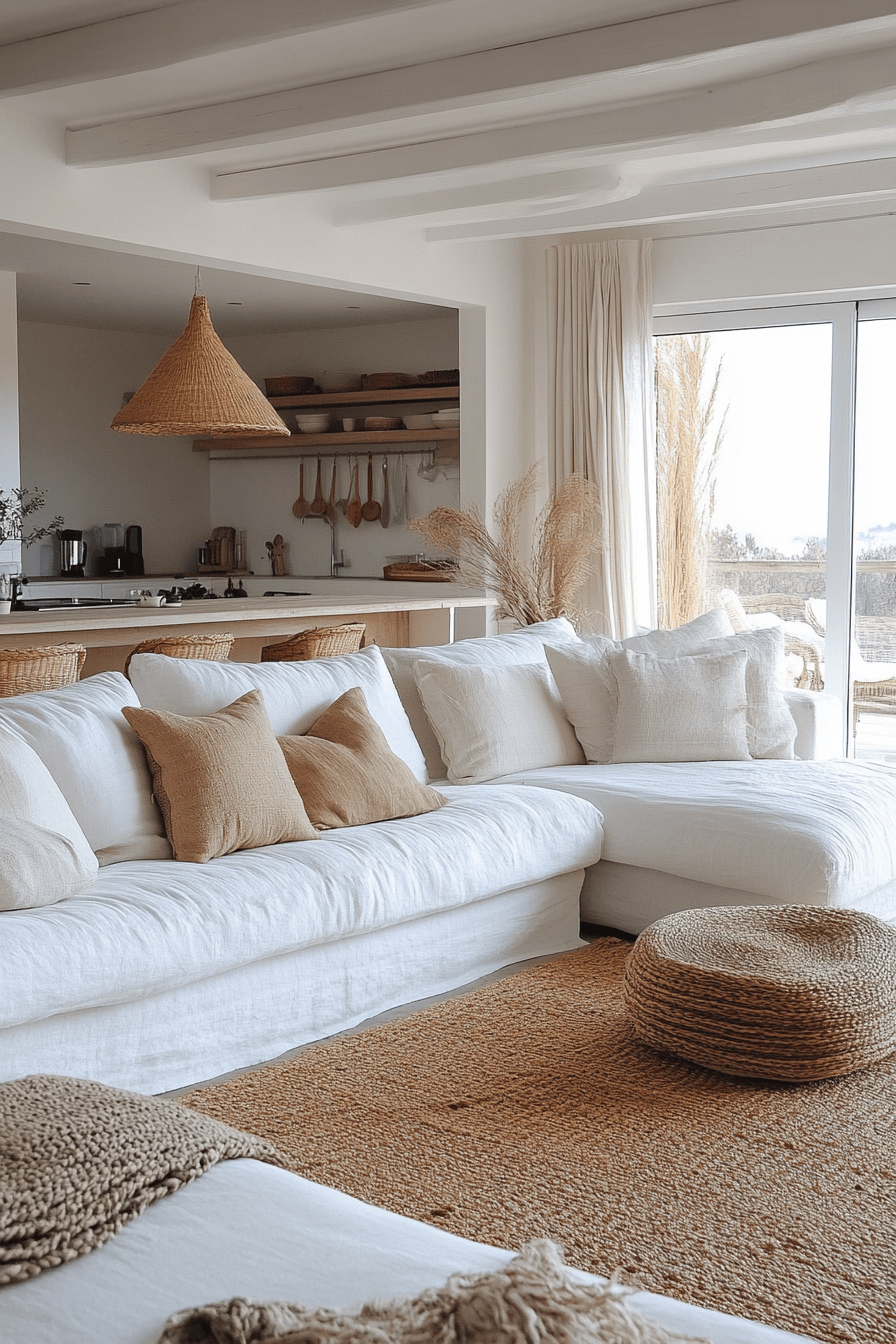 29 White Couch Living Rooms That Bring Fresh Elegance and Cozy Charm 16 white couch living room