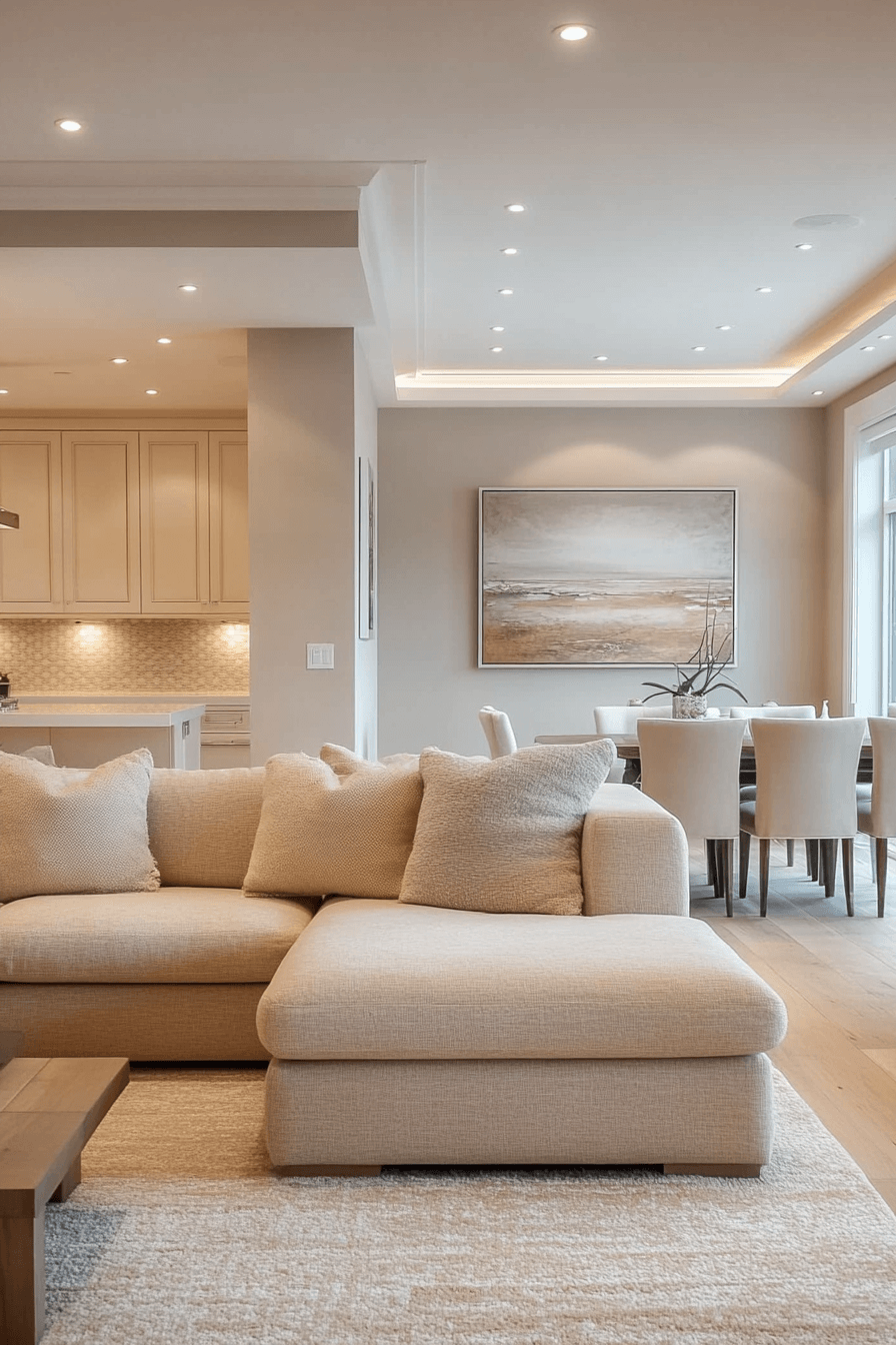 29 Beige Couch Living Rooms That Bring Cozy Warmth and Effortless Style 17 beige couch living room