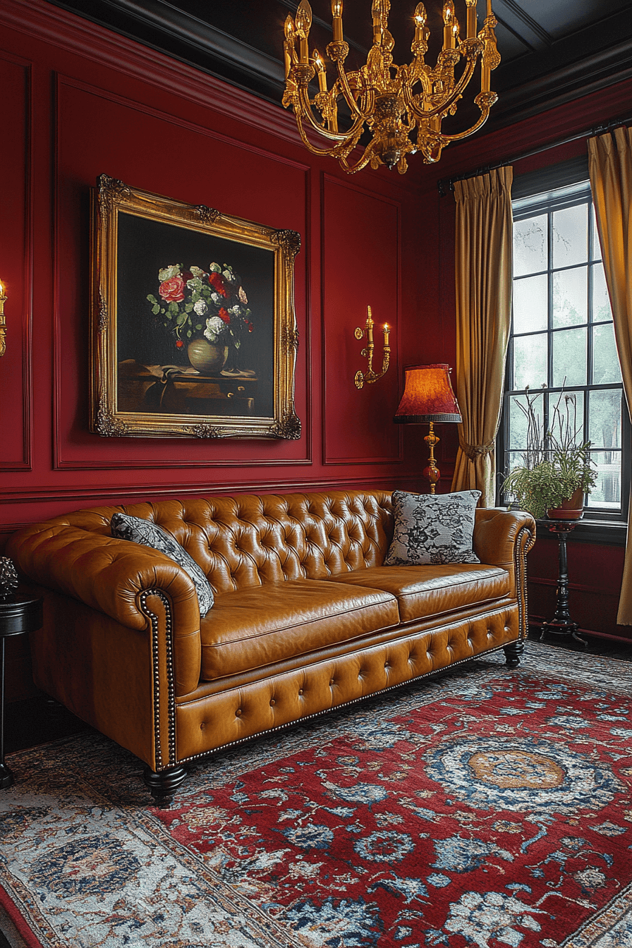 29 Cognac Couch Living Room Ideas That Bring Warm Elegance And Lasting ...