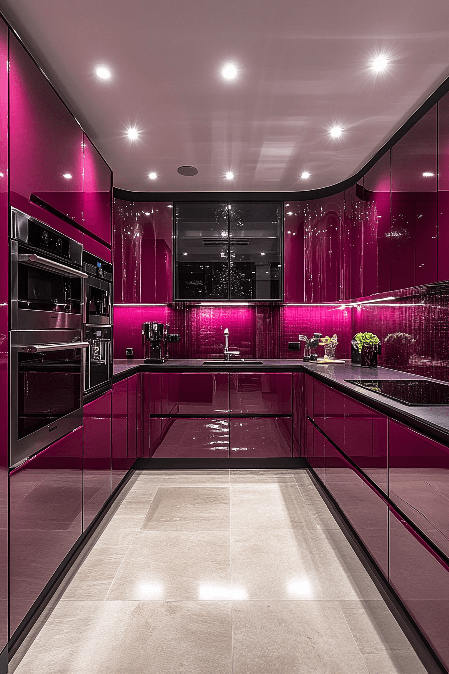 29 Burgundy Kitchen Cabinets Design Ideas for a Bold and Beautiful Space 17 burgundy kitchen cabinets