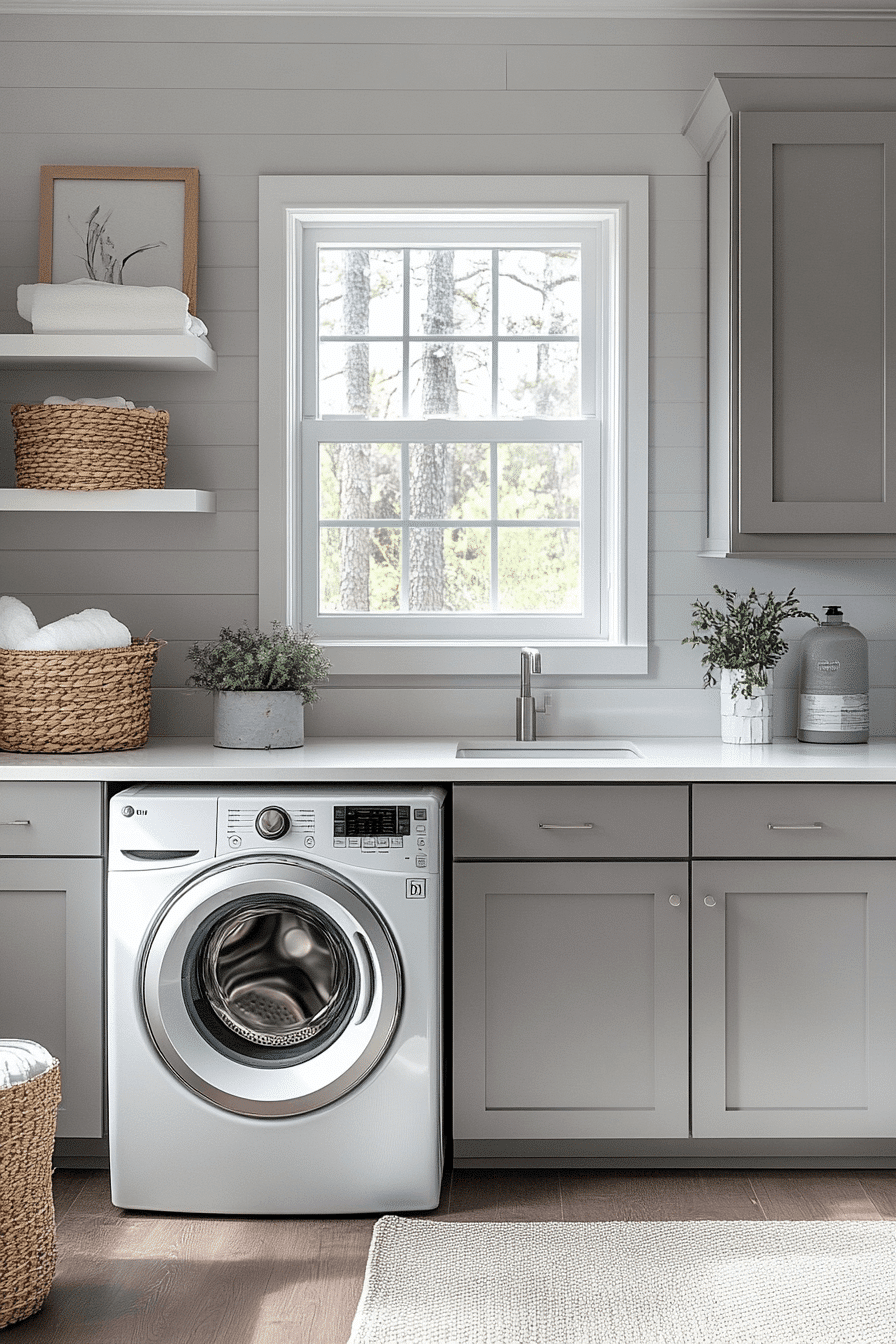 29 Cottage Laundry Room Looks That Blend Rustic Beauty With Happiness ...