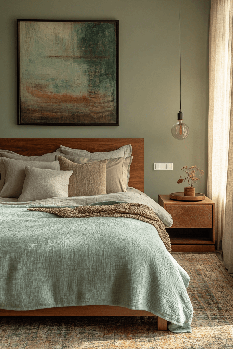 Beige And Green Bedroom Ideas