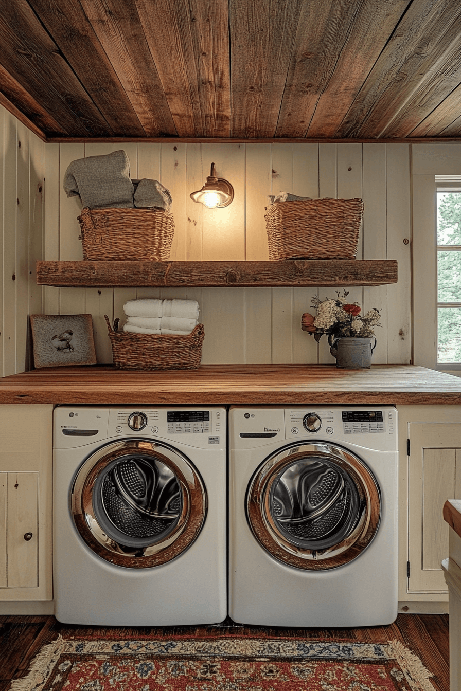 farmhouse laundry room