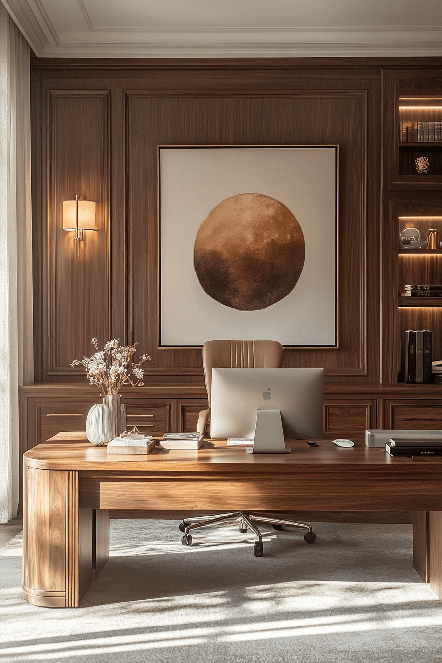 29 Japandi Home Office Ideas for a Peaceful and Productive Space 17 japandi home office