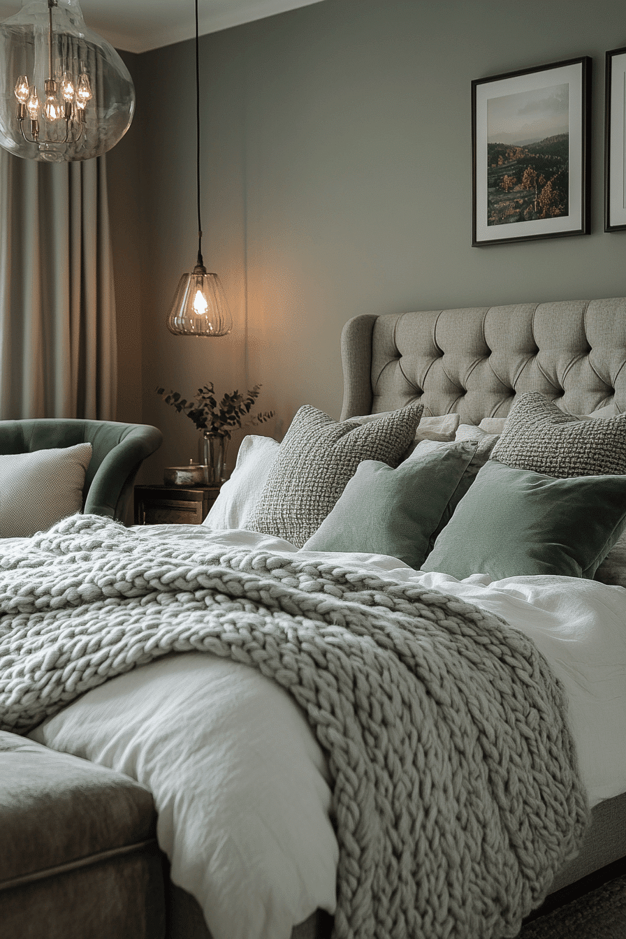 Sage Green And Grey Bedroom Ideas