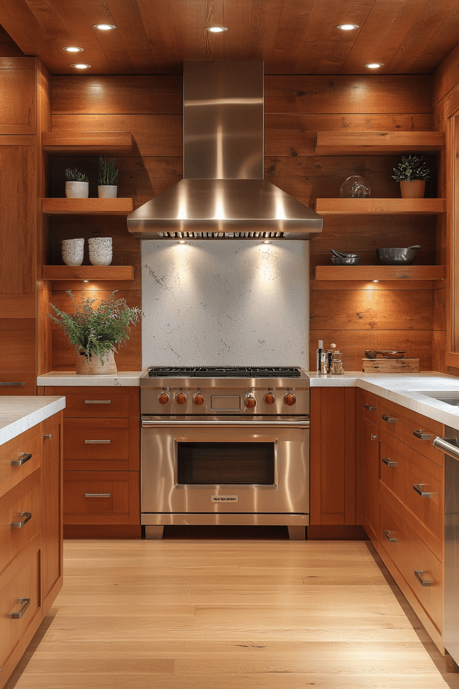 cherry wood kitchen cabinets
