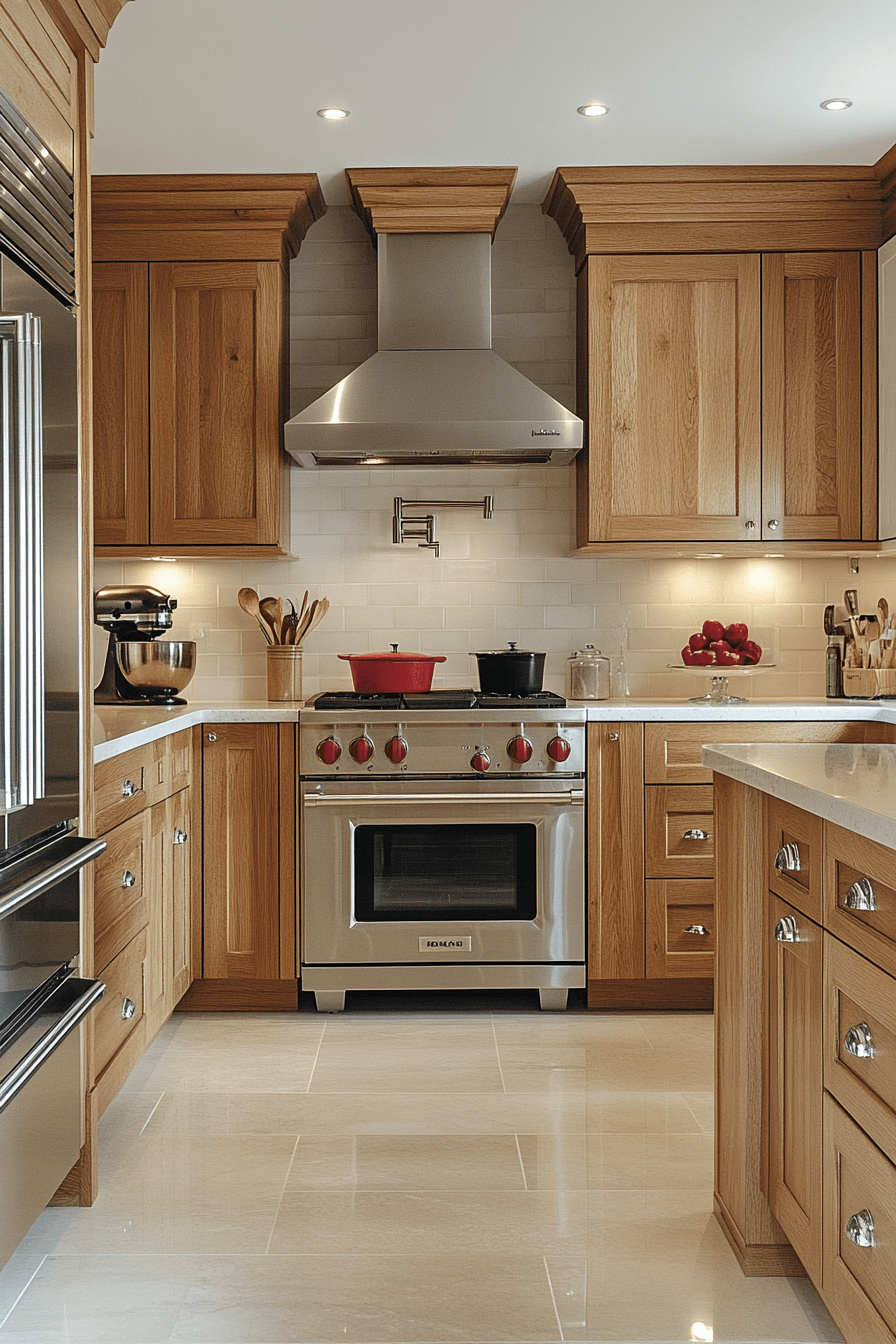 29 Natural Maple Kitchen Cabinets That Bring Light, Warmth, and Timeless Style 18 natural maple kitchen cabinets