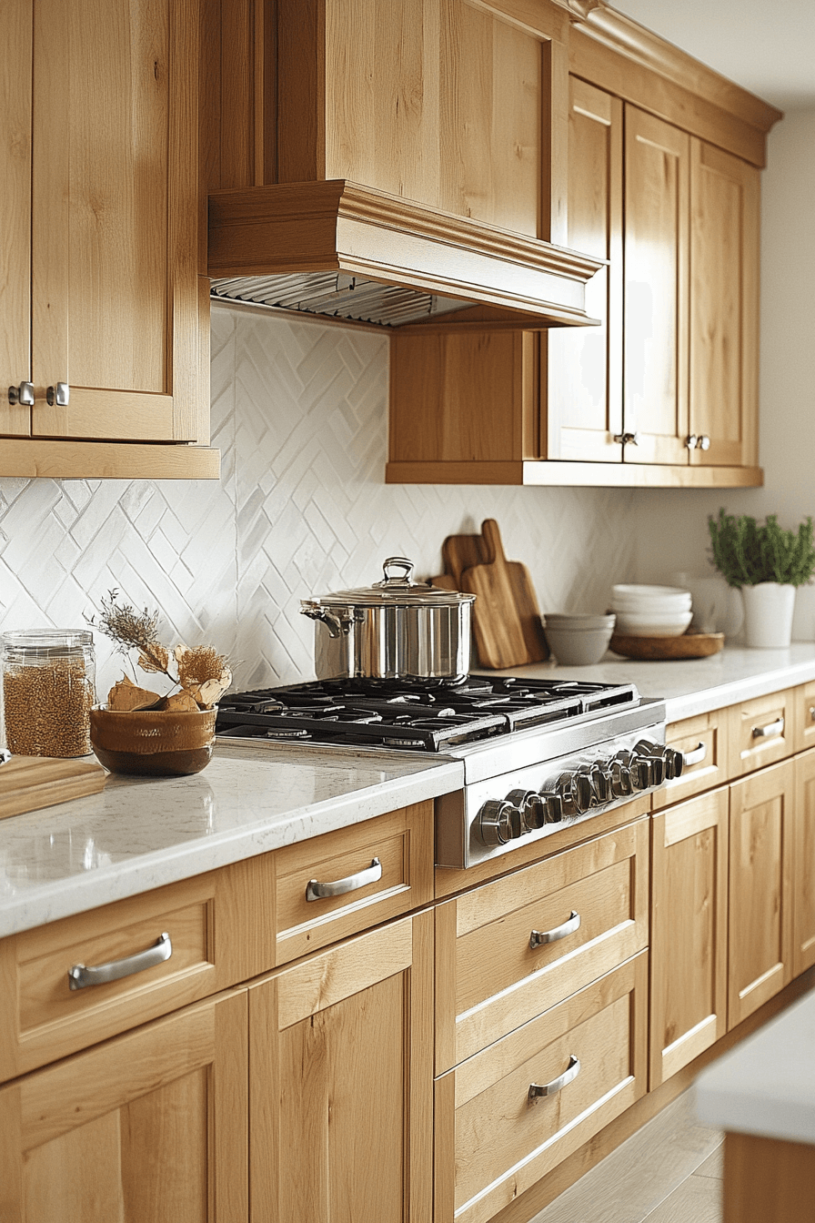 29 Light Maple Kitchen Cabinets That Bring Bright Warmth and Lasting Style 18 light maple kitchen cabinets