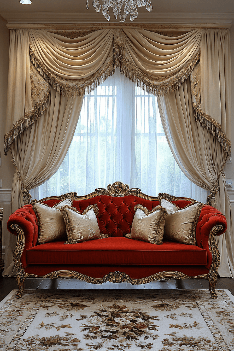 29 Red Couch Living Rooms That Bring Bold Style and Cozy Warmth 18 red couch living room