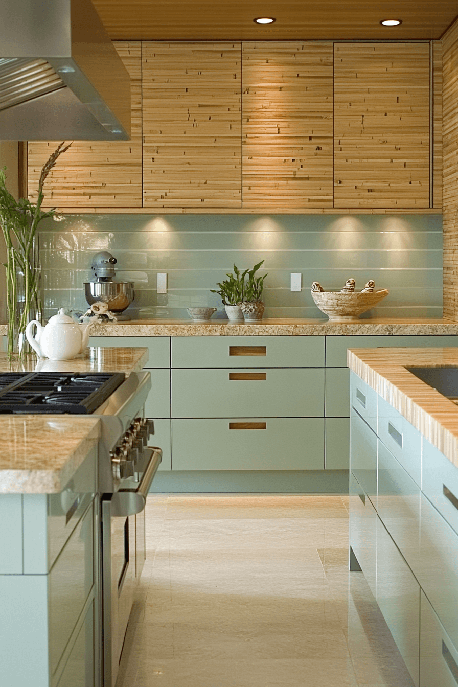 29 Clary Sage Kitchen Cabinets That Bring Fresh Style and Calm Elegance 18 clary sage kitchen cabinets
