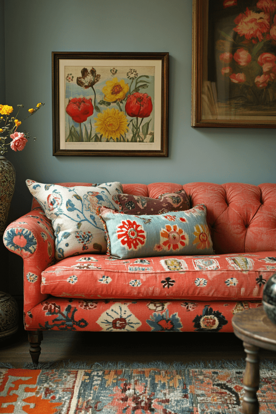 29 Granny Chic Living Rooms That Overflow with Charm and Cozy Style 19 granny chic living room