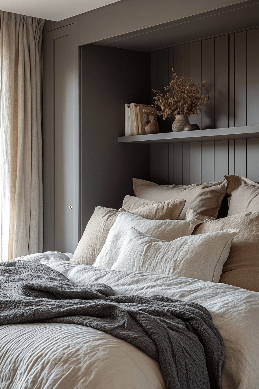 dark cottagecore bedroom