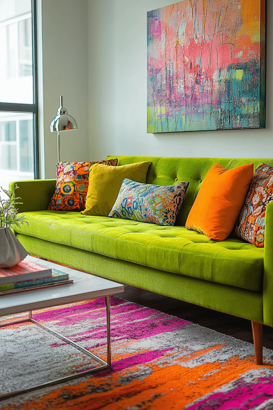 29 Green Couch Living Room Ideas That Bring Fresh Energy and Timeless Style 19 green couch living room ideas