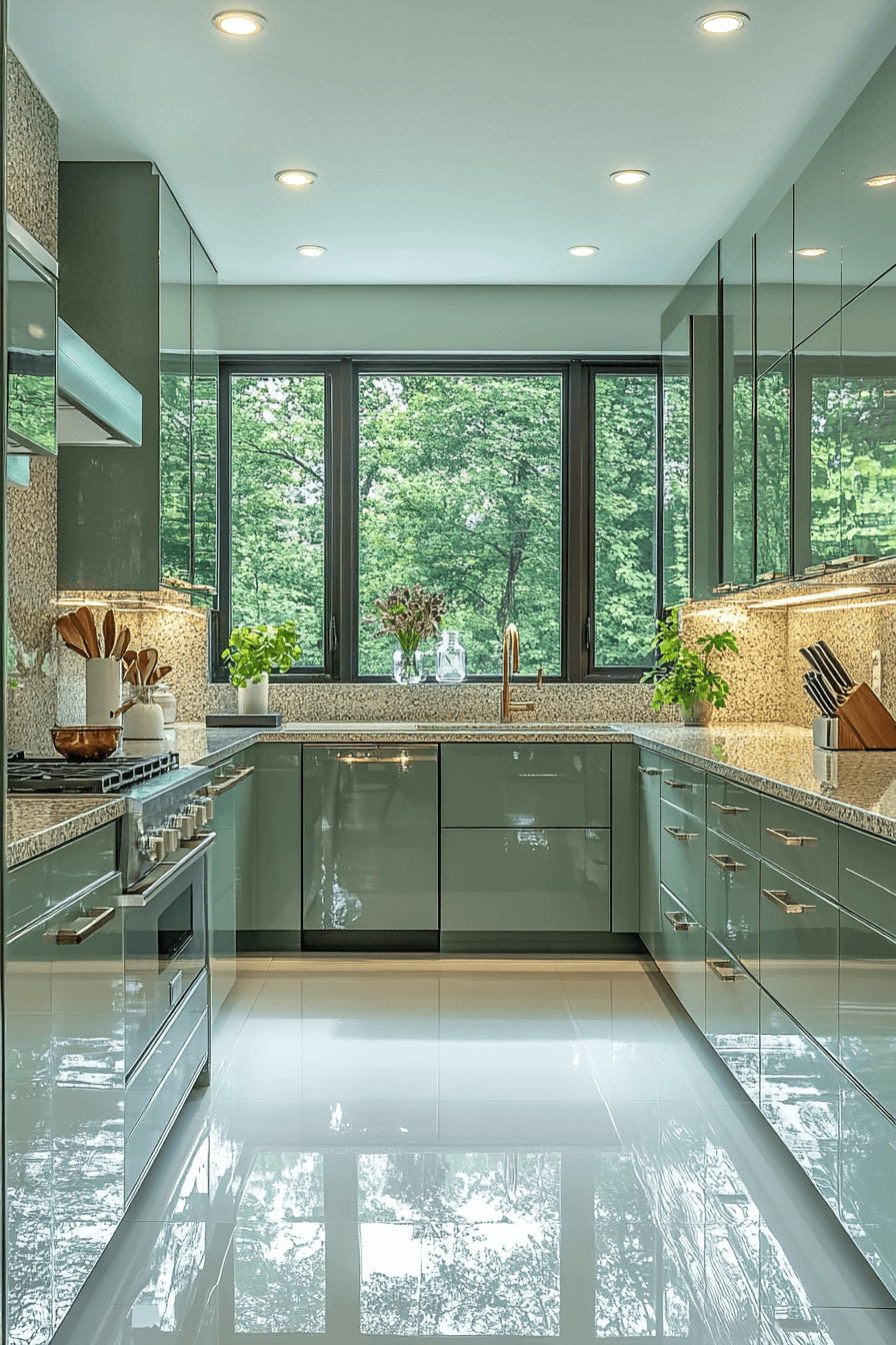 29 Clary Sage Kitchen Cabinets That Bring Fresh Style and Calm Elegance 19 clary sage kitchen cabinets