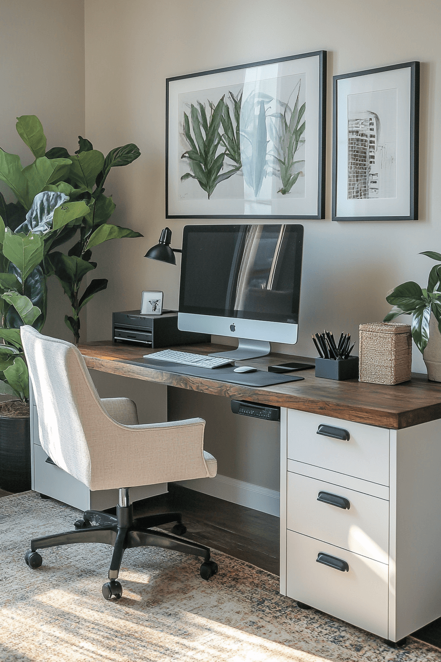 29 Japandi Home Office Ideas for a Peaceful and Productive Space 19 japandi home office