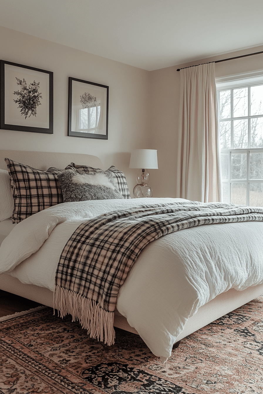 cozy vintage bedroom