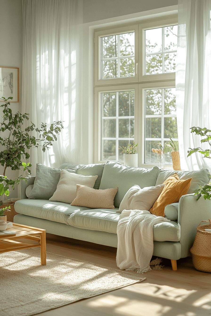 29 Green Couch Living Room Ideas That Bring Fresh Energy and Timeless Style 2 green couch living room ideas