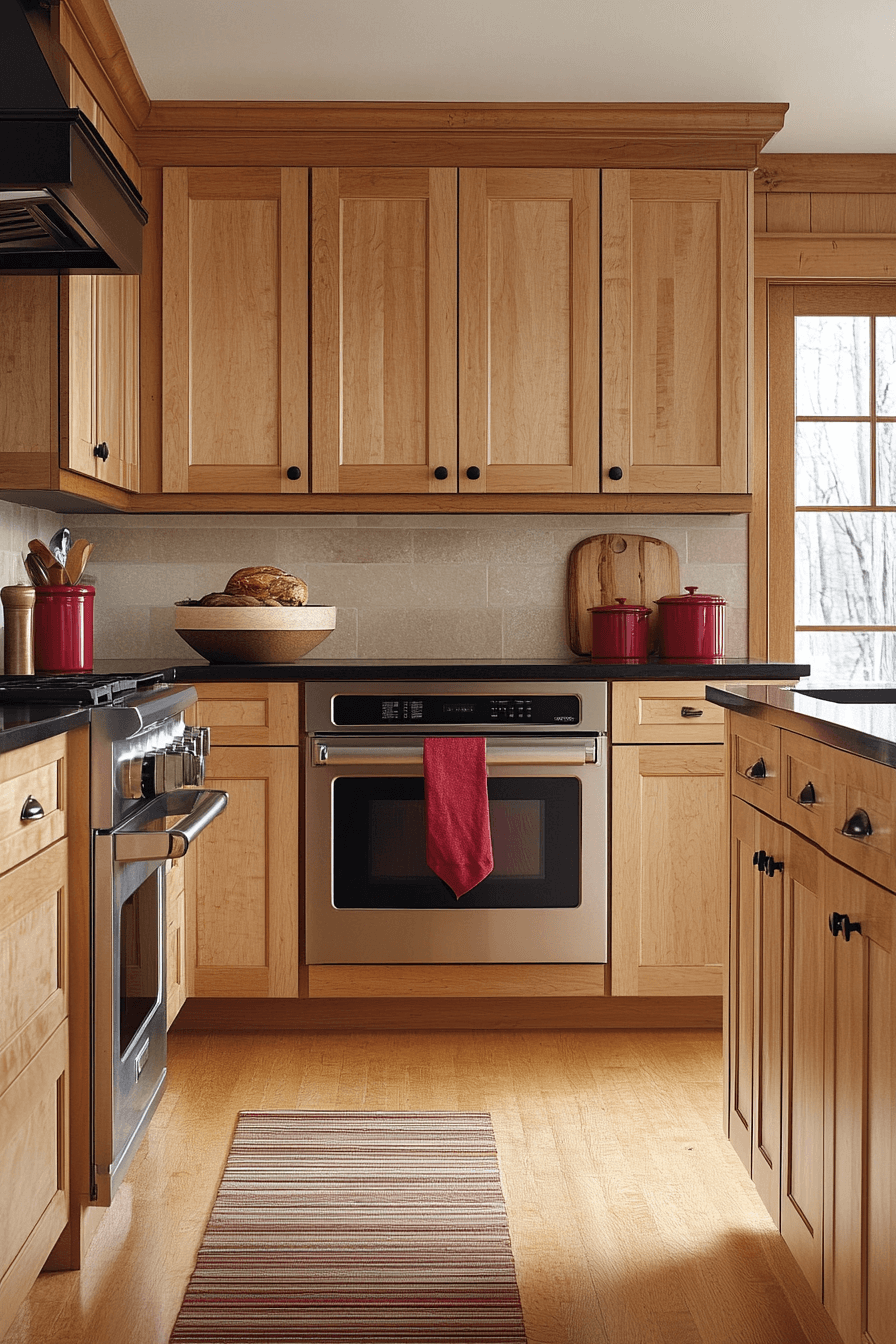 29 Natural Maple Kitchen Cabinets That Bring Light, Warmth, and Timeless Style 2 natural maple kitchen cabinets
