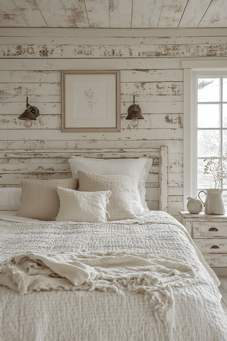 29 Vintage Farmhouse Bedroom Ideas That Fill Your Home With Joyful ...