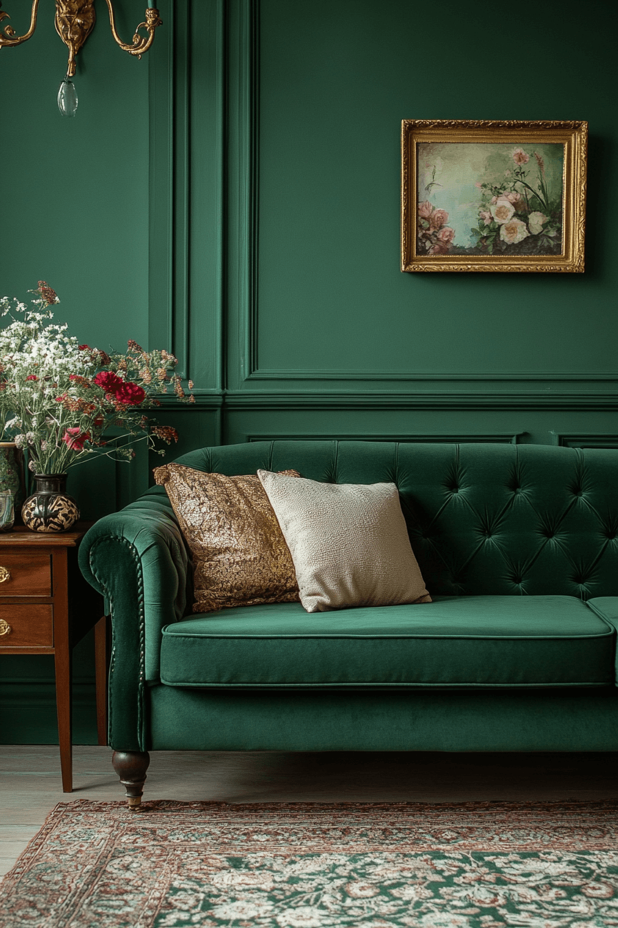 29 Green Couch Living Room Ideas That Bring Fresh Energy and Timeless Style 20 green couch living room ideas