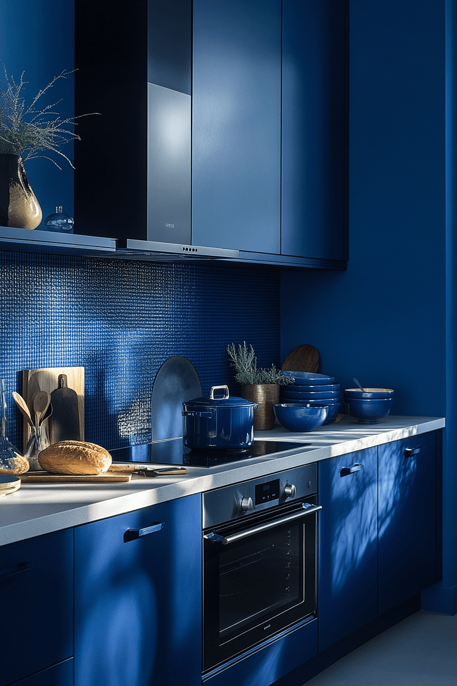 29 Blue and White Kitchen Cabinets That Bring Fresh Style and Lasting Charm 20 blue and white kitchen cabinets