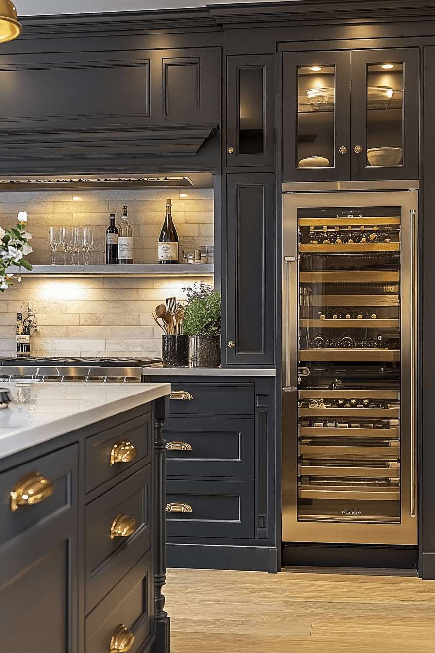 29 Charcoal Kitchen Cabinets That Bring Modern Charm and Timeless Style 20 charcoal kitchen cabinets