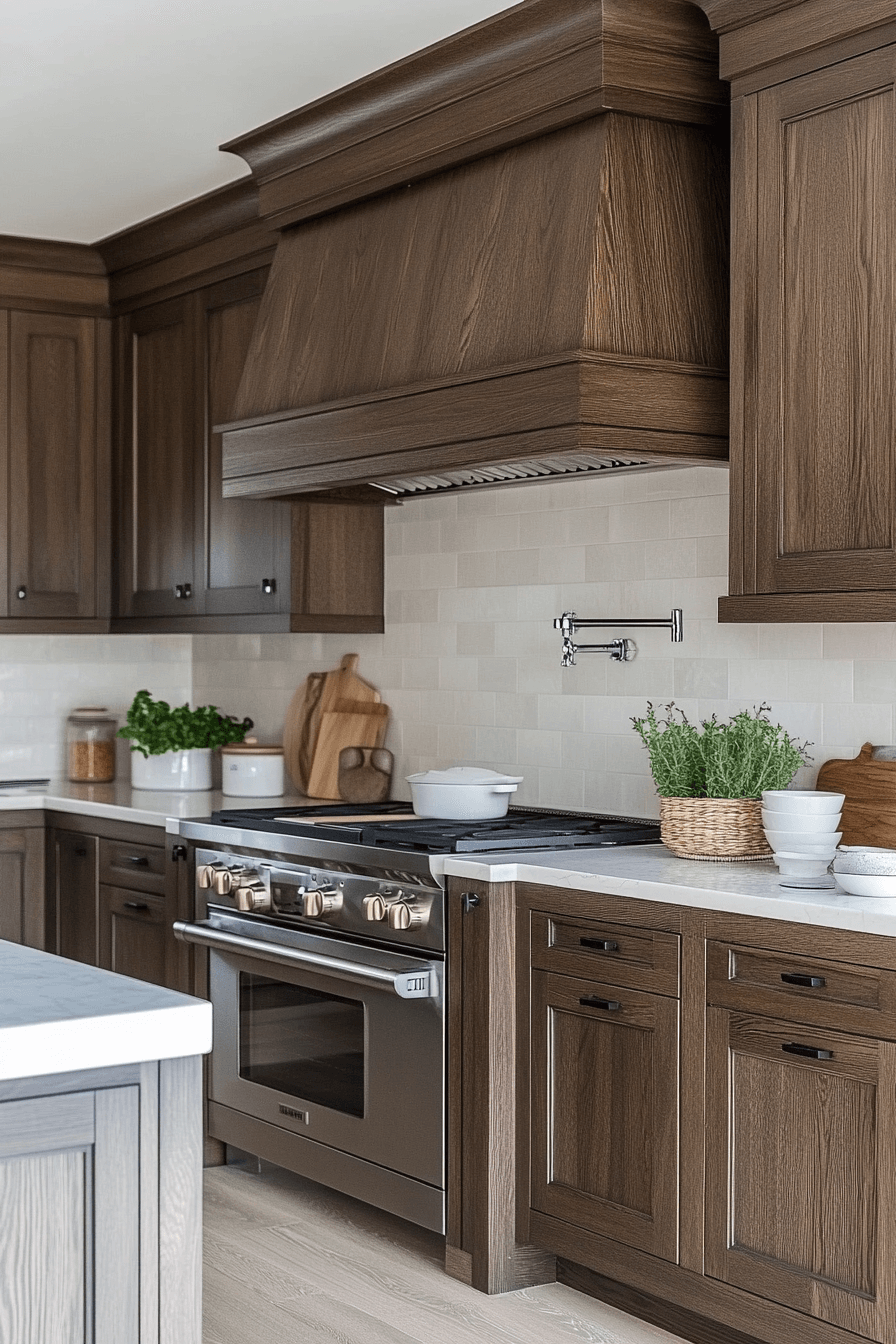 29 Dark Oak Kitchen Cabinets That Add Warmth and Lasting Elegance 20 dark oak kitchen cabinets