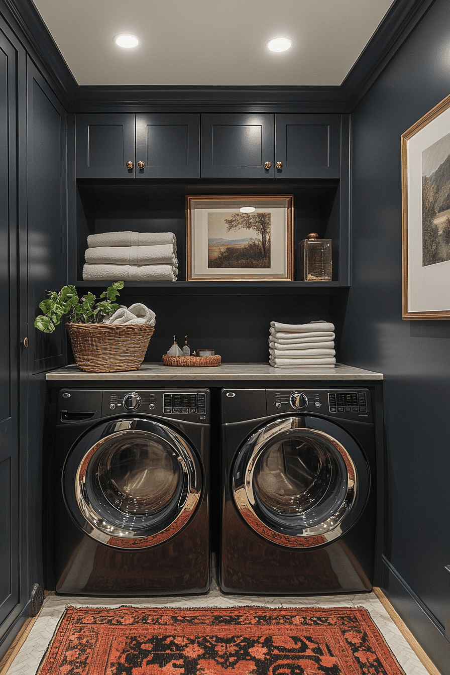 moody laundry room