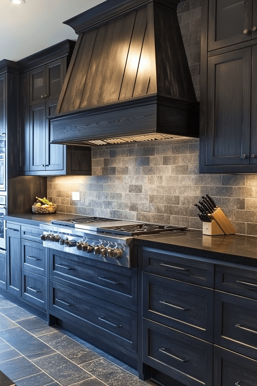 29 Dark Stained Kitchen Cabinets That Add Depth, Beauty, and Timeless Charm 21 dark stained kitchen cabinets