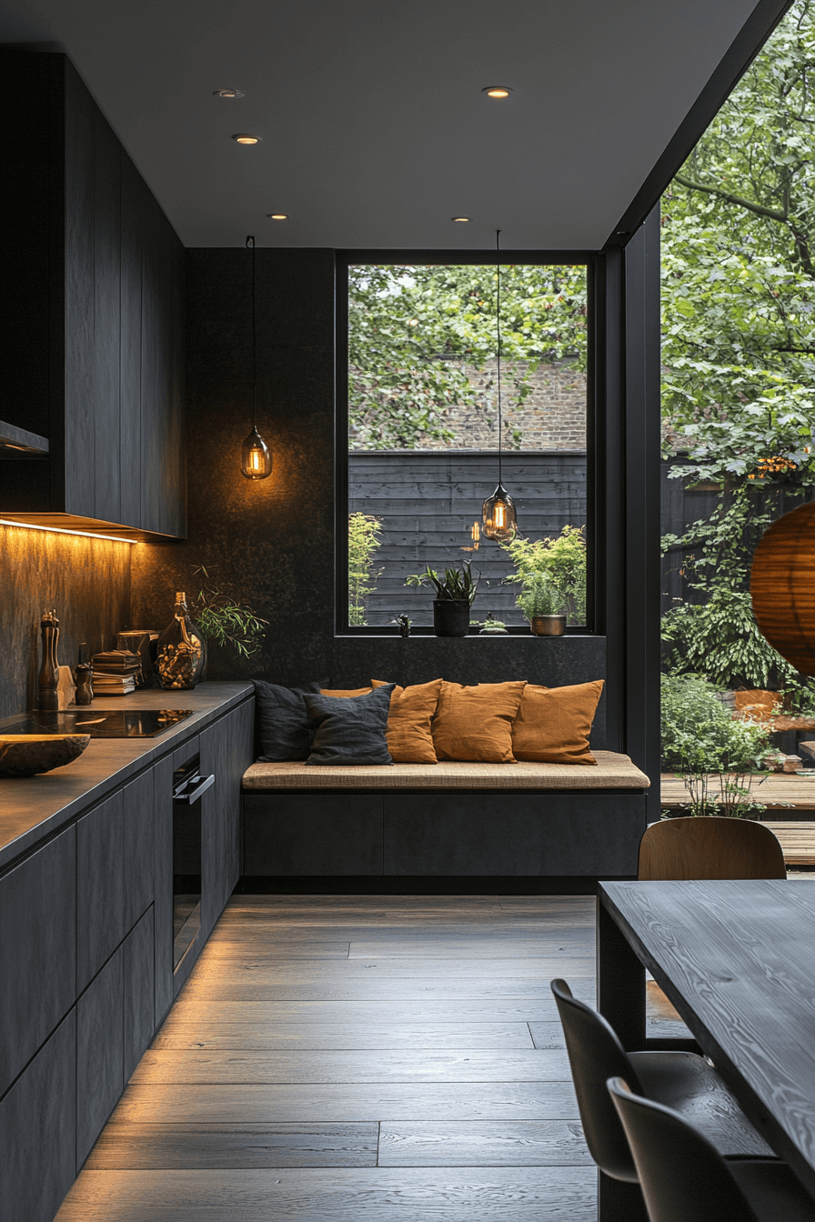 29 Charcoal Kitchen Cabinets That Bring Modern Charm and Timeless Style 22 charcoal kitchen cabinets