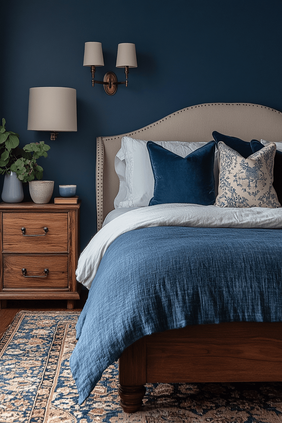dark cottagecore bedroom