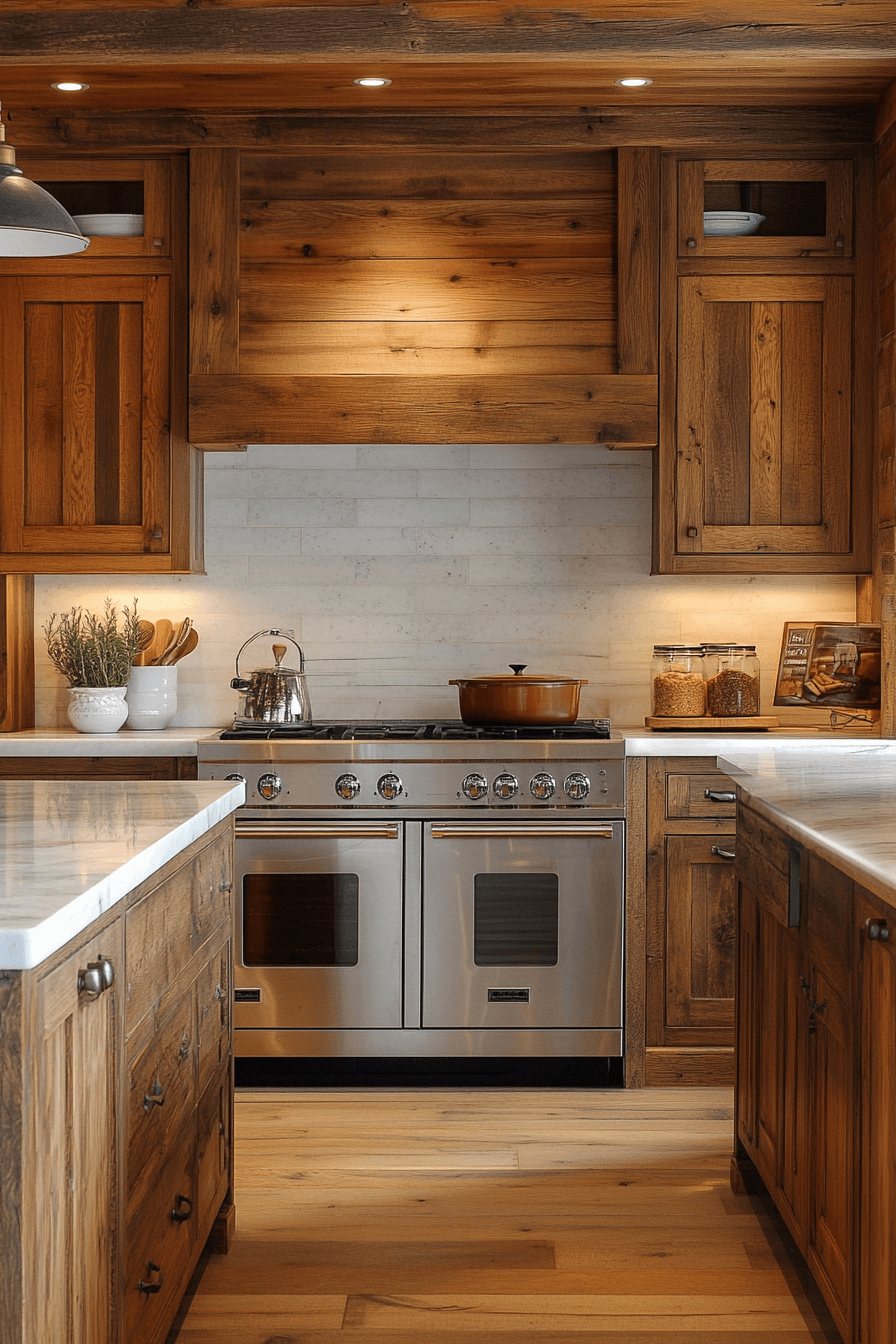 29 Warm Wood Kitchen Cabinets That Bring Natural Beauty and Cozy Charm 22 warm wood kitchen cabinets