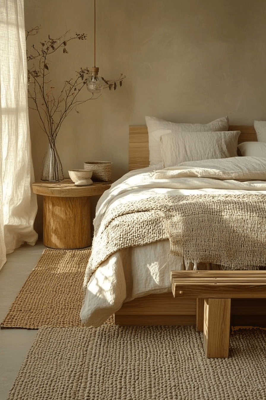 japandi small bedroom