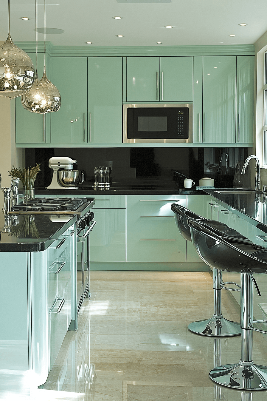 29 Clary Sage Kitchen Cabinets That Bring Fresh Style and Calm Elegance 22 clary sage kitchen cabinets