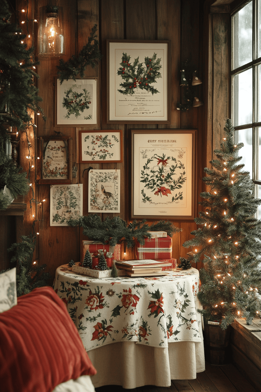 vintage christmas decor ideas