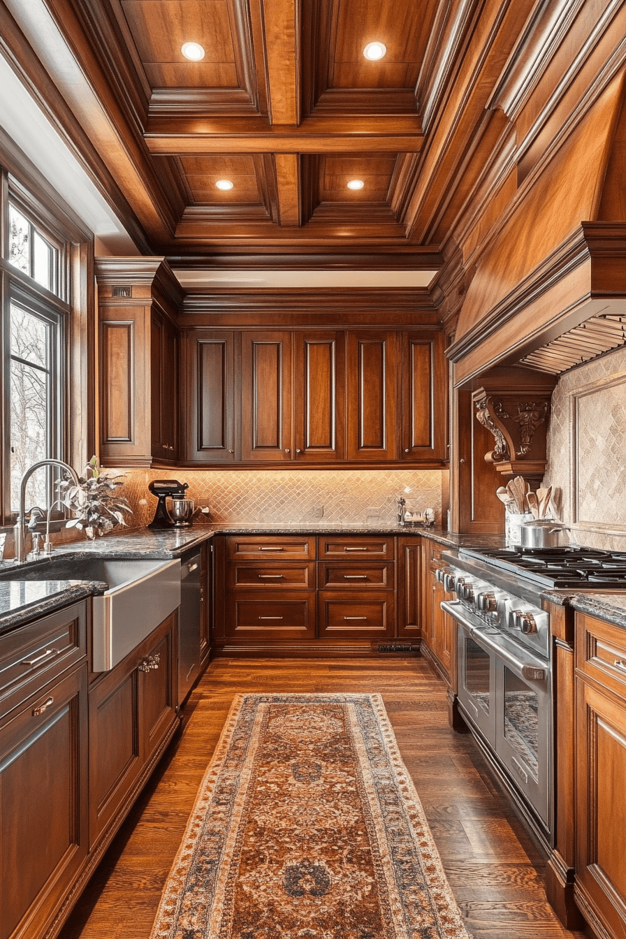 29 Warm Wood Kitchen Cabinets That Bring Natural Beauty and Cozy Charm 23 warm wood kitchen cabinets