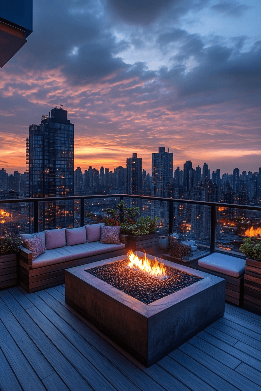 outside firepit ideas