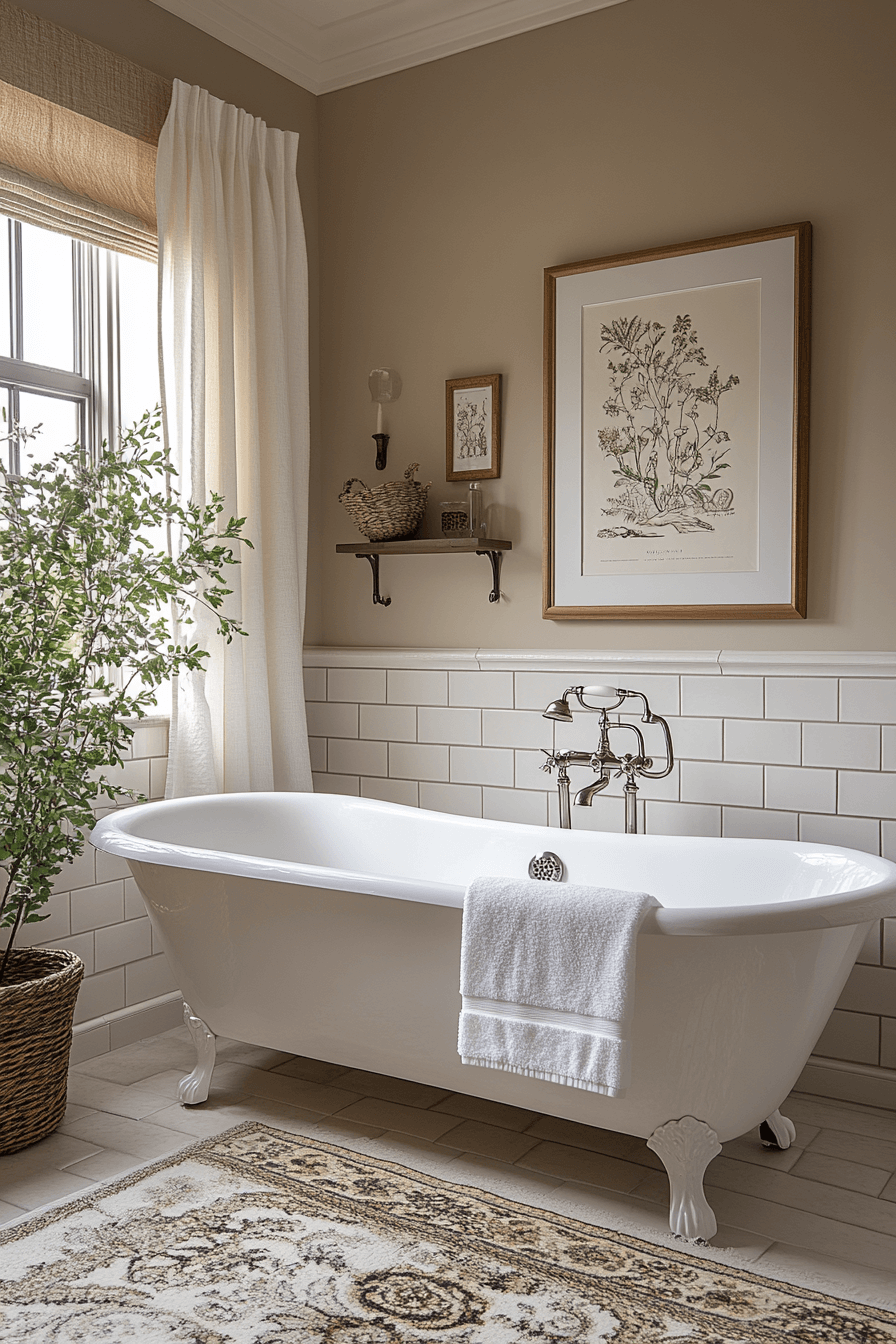 29 Granny Chic Bathrooms That Bring Vintage Charm and Cozy Elegance 23 granny chic bathroom