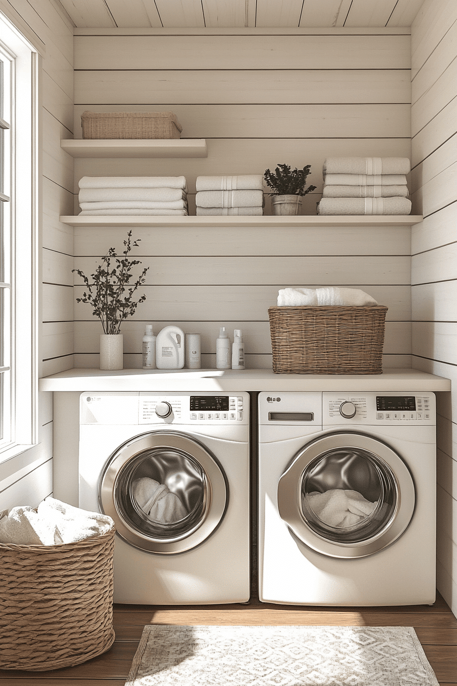 29 Cottage Laundry Room Looks That Blend Rustic Beauty With Happiness ...